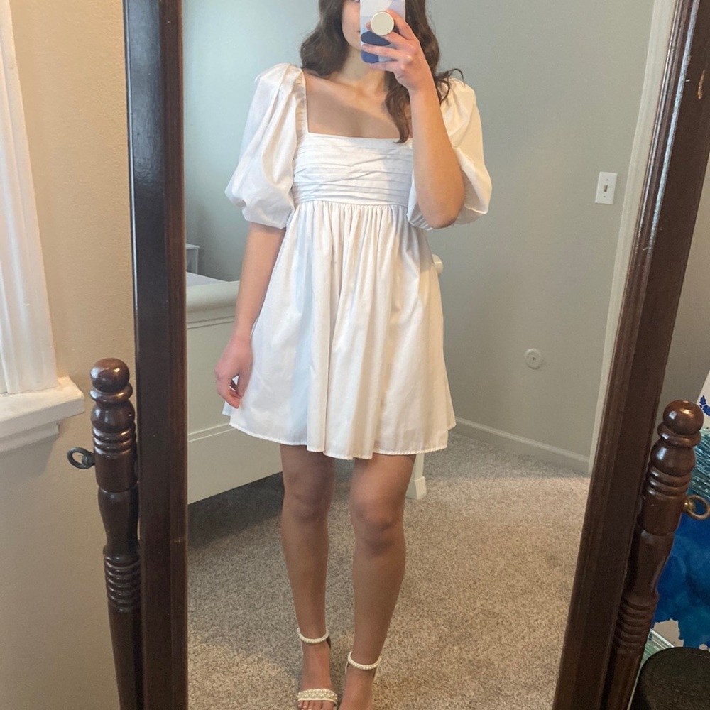 Abercrombie white dress